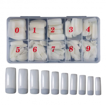 500 Stk. New Natural Tip mit Box(Form Tips)